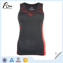 Dri Fit Débardeur Avec Dentelle Custom Gym Wear Femmes